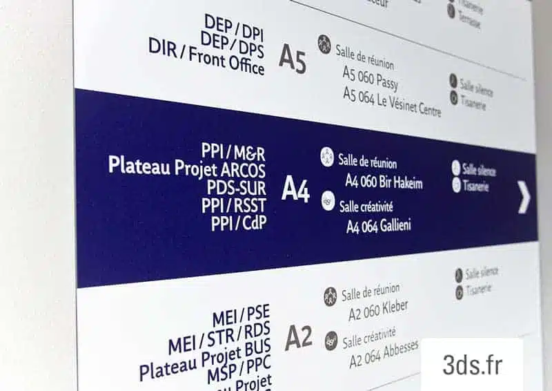 signaletique dibond ratp 3dxs groupe 4 3