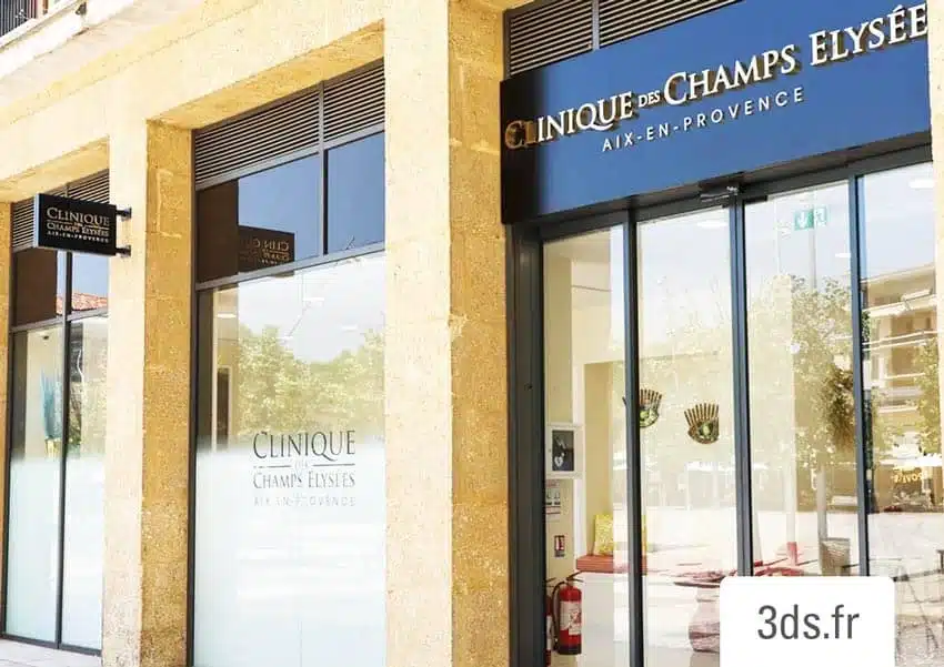enseigne lettre en relief CCE 3DS Groupe